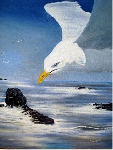 l'envol de la mouette